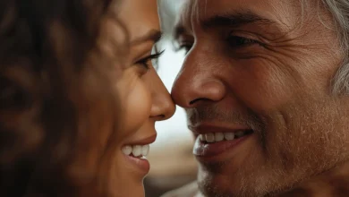 Dos amigos conversando con expresión de confianza y respeto mutuo en un entorno tranquilo